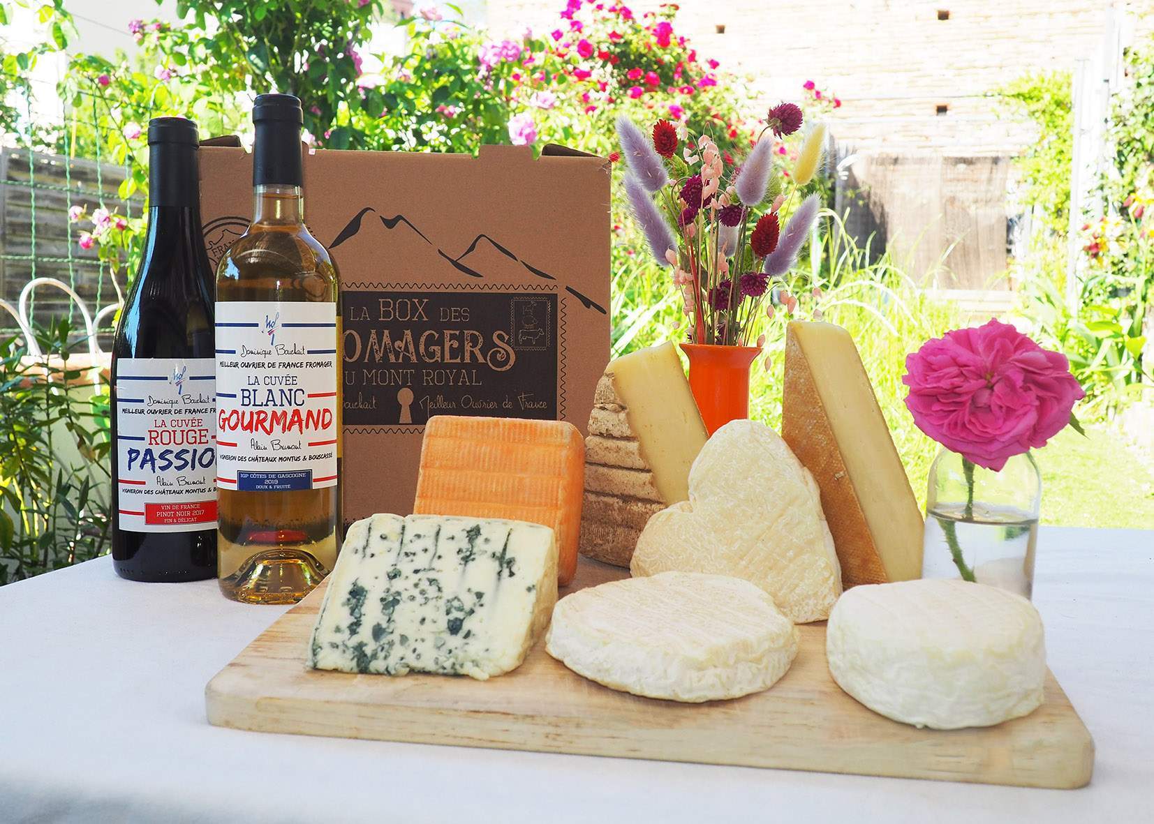 Box Fête des Mères avec Vin